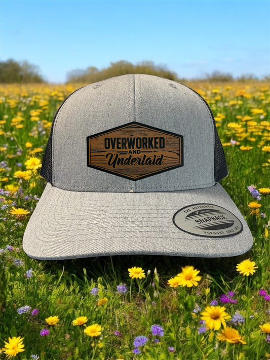 Overworked and Underlaid Hat