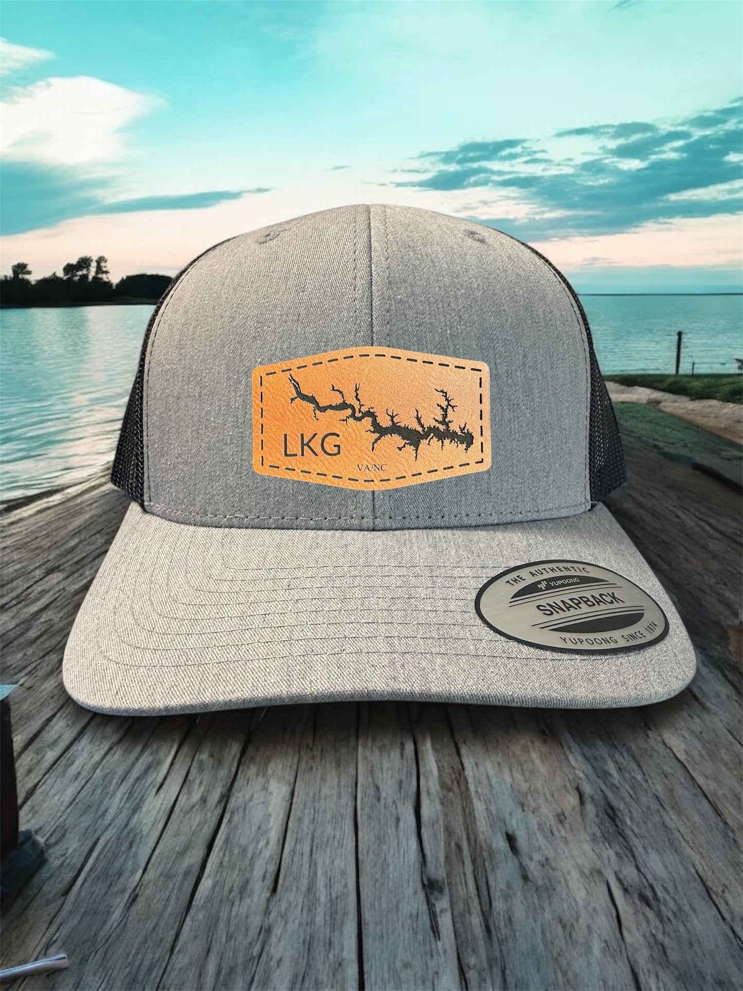 Lake Gaston Lake Outline Hat