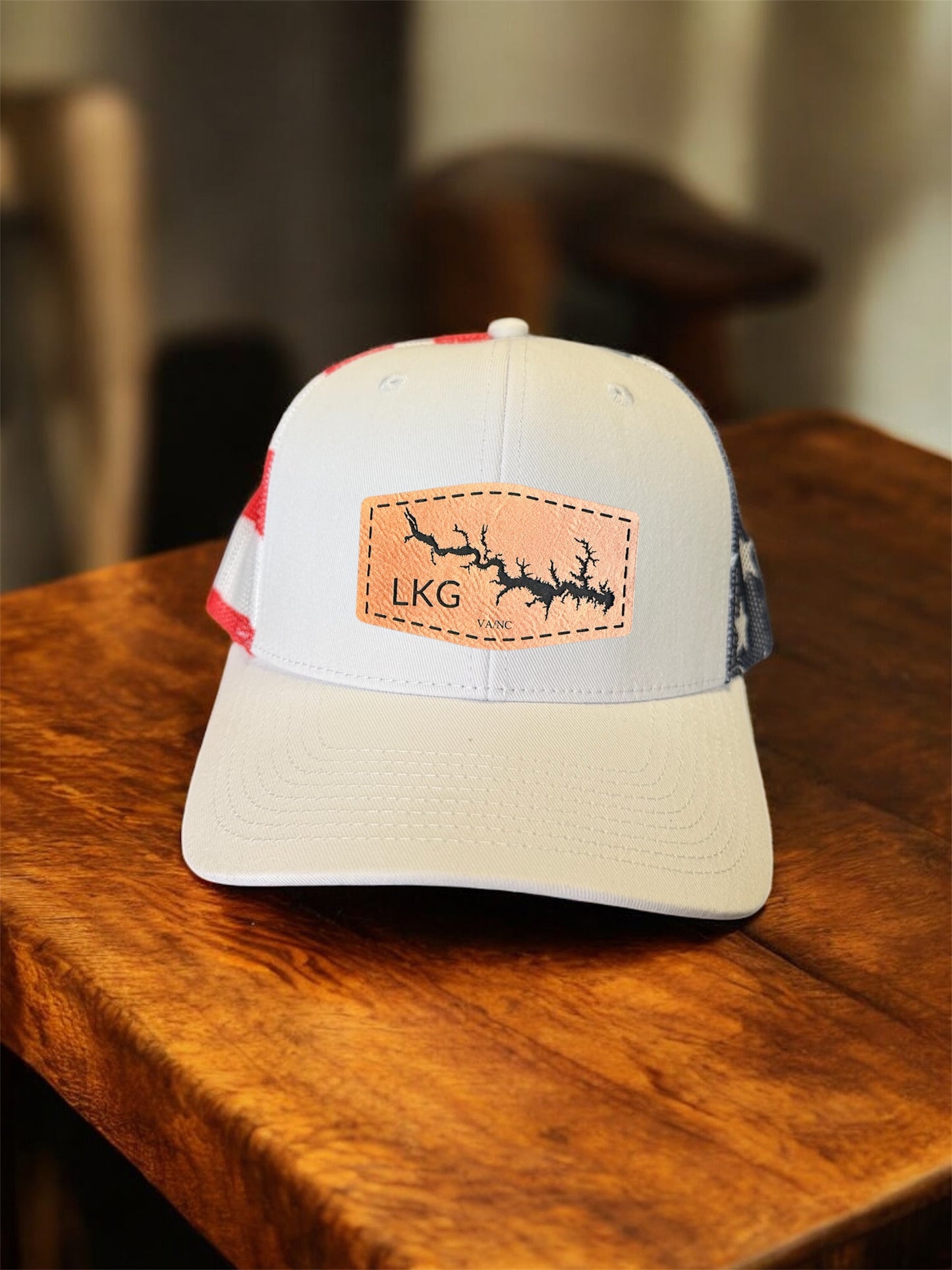 Lake Gaston Lake Outline Hat