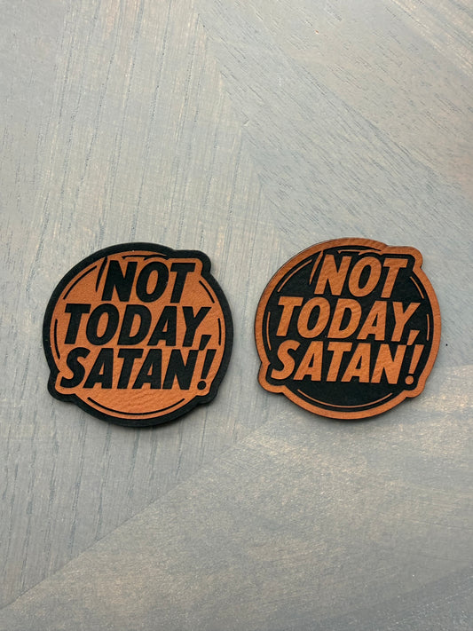 Not Today Satan Patch