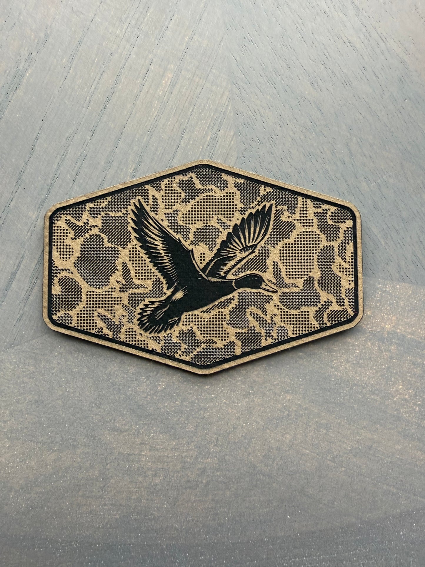 Duck with Camo Patch