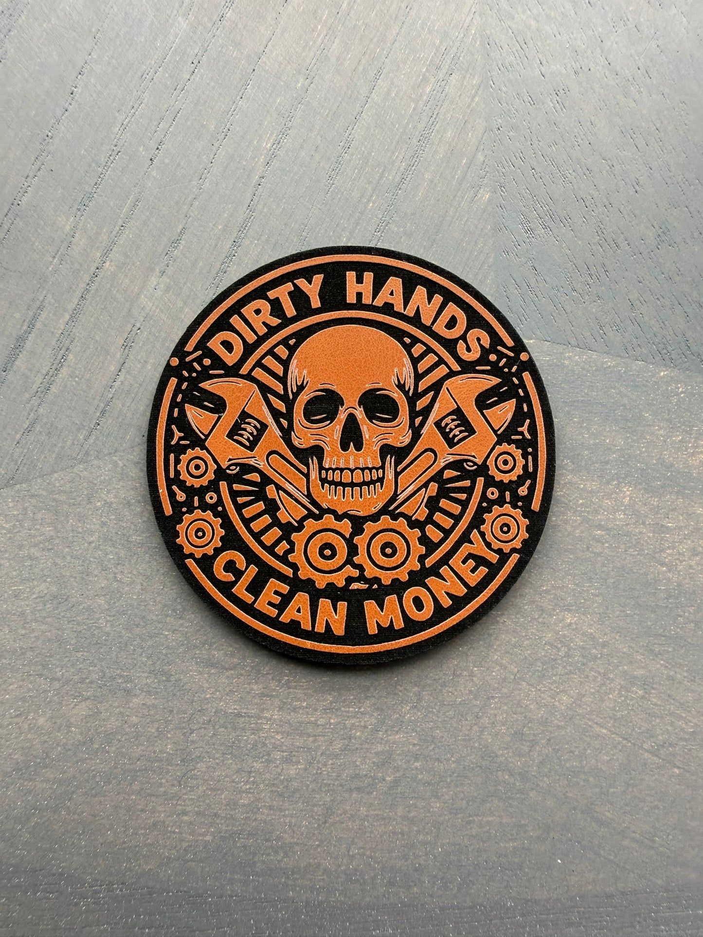 Dirty Hands Clean Money Patch