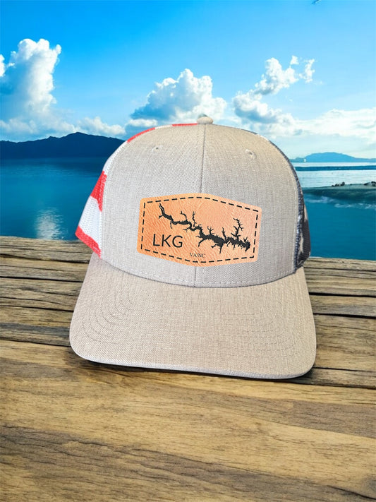 Lake Gaston Lake Outline Hat