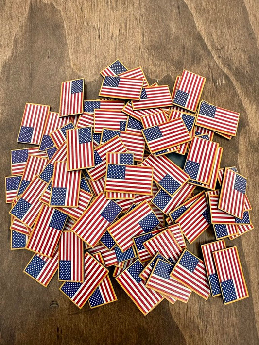 USA Flag Patches - Small